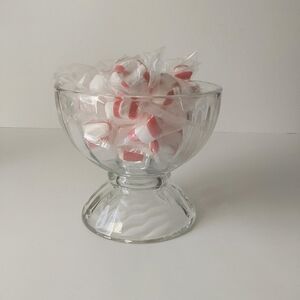 Compote Footed Pedestal Glass Dish